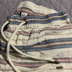 Colorful, stripped Forever 21 shorts!